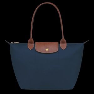 LE PLIAGE ORIGINAL M TOTE BAG Navy - Recycled Canvas
